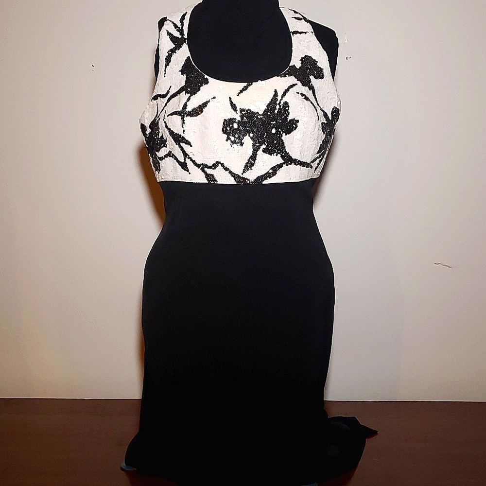 Retro evening gown